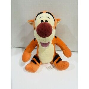 Tigger Plush Stuffed Animal Toy Kids Disney  12” Soft Curly Tail Winnie The Pooh
